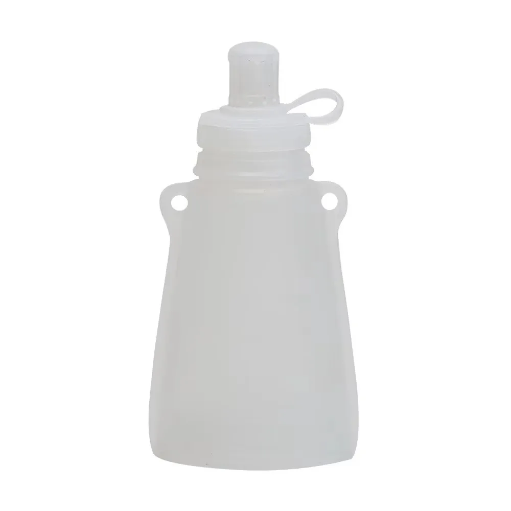 BPA Free Food Pouch Leak-proof Sealing Reusable Silicone Milk Storage Bag Food Grade Silicone Refillable Design