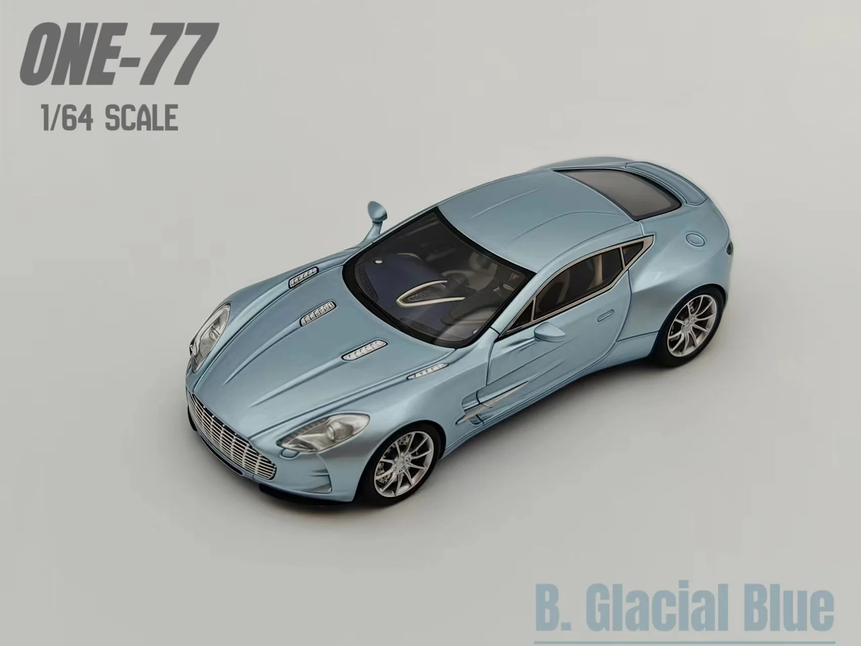 

DeepMaker 1/64 ONE-77 ограниченная серия смоляная модель автомобиля Коллекционный подарок