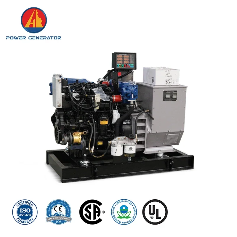 [Marine Use] CCS Certified 75Kva High Quality Fish Boat Use d i e s e l generator by Cumins 6BT5.9-GM83 60kw Saltwater Cooling