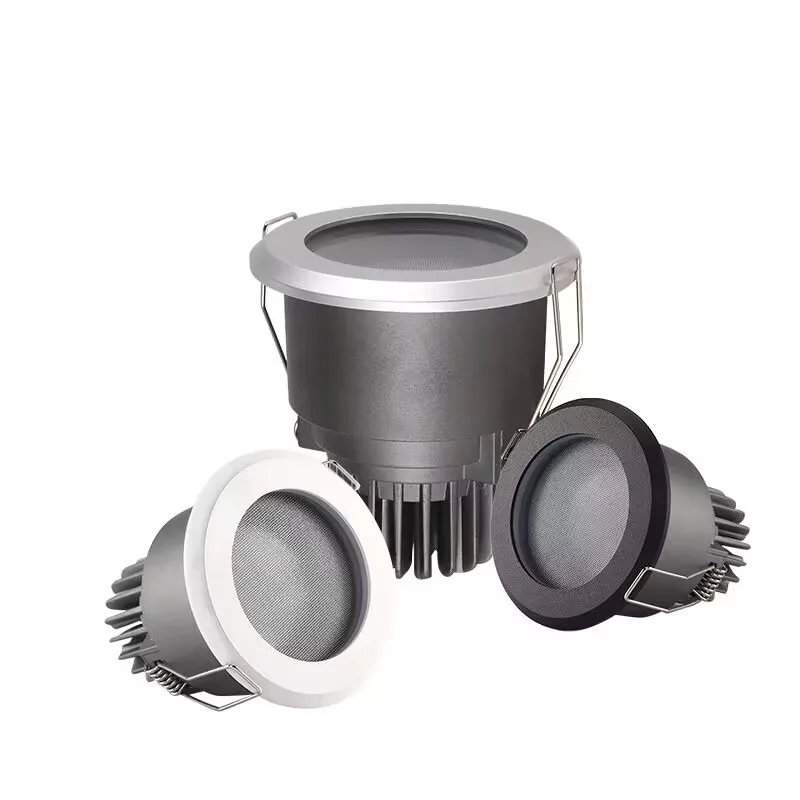 

IP65 Waterproof Spot Led Downlight Anti-Glare Embedded Ceiling Lamp AC85-265V Bathroom Kitchen Balcony Outdoor lighting
