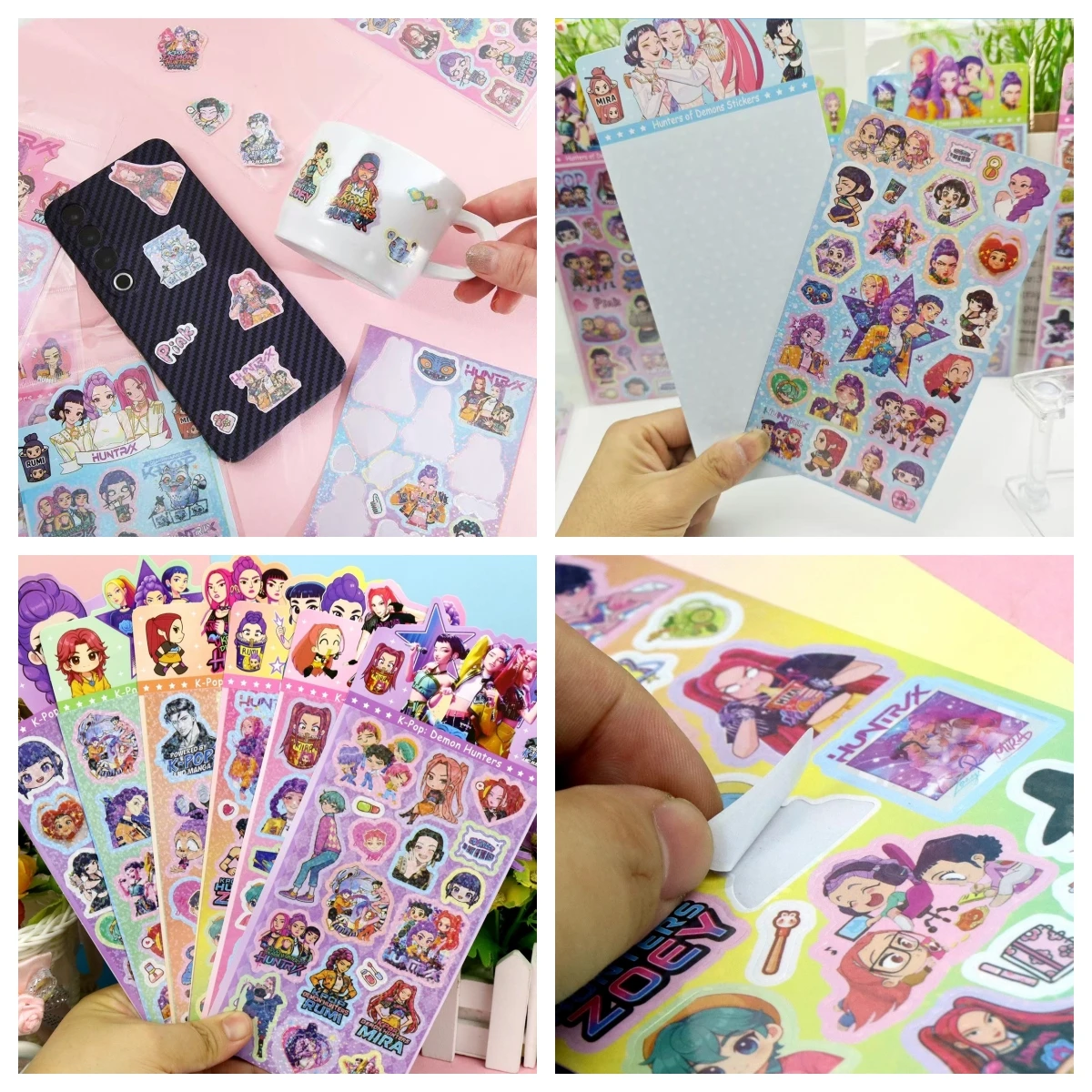 Anime Hunter Guka Hot Stickers Cartoon Capybara Laser Cut DIY Decor for Kids Craft Scrapbooking And Journaling
