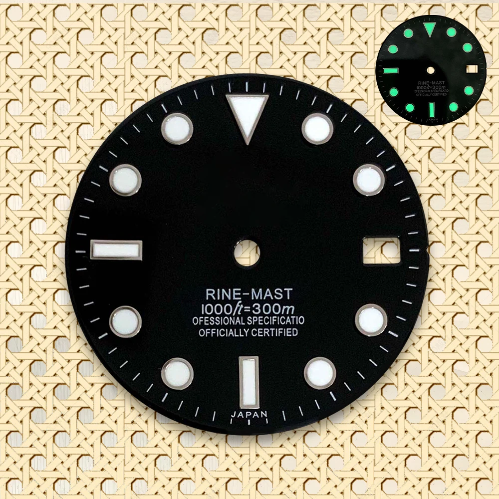 New water NH35 Dial 28.5mm S Logo Dial Suitable For High Quality NH36 Japan Automatic Movement ModificationAccessories