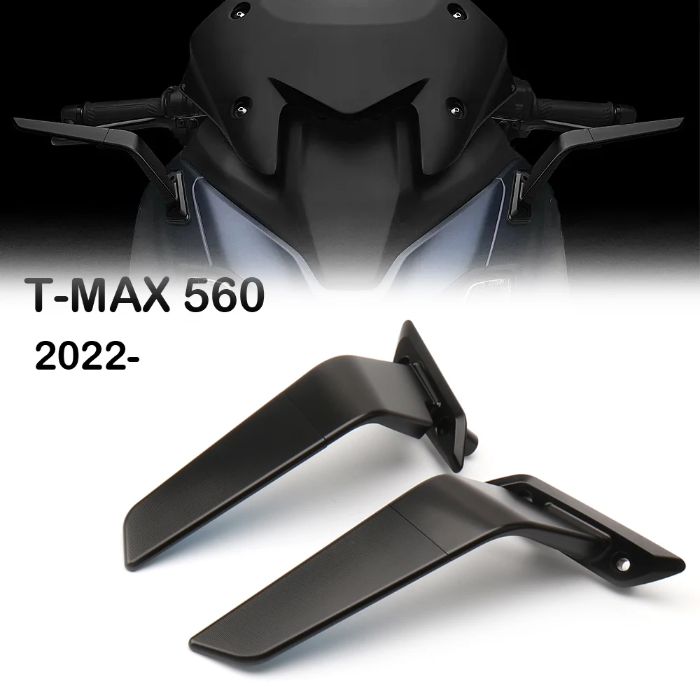 

For YAMAHA T-MAX560 T-MAX 560 TMAX560 New Motorcycle Rear View Mirrors Adjustable Aluminum Mirror Accessories TMAX 560 2022 2023