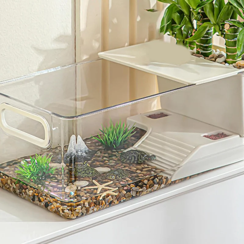 

Используется для черепах, раков, видимых домиков для маленьких домашних животных, привычек для резервуаров для рептилий, прозрачных аквариумных ракушек.