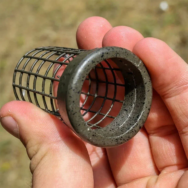 Carp Fishing Cage Feeder – Open End Groundbait Feeder Basket for Carp Feeder Fishing Rig Setup view 4
