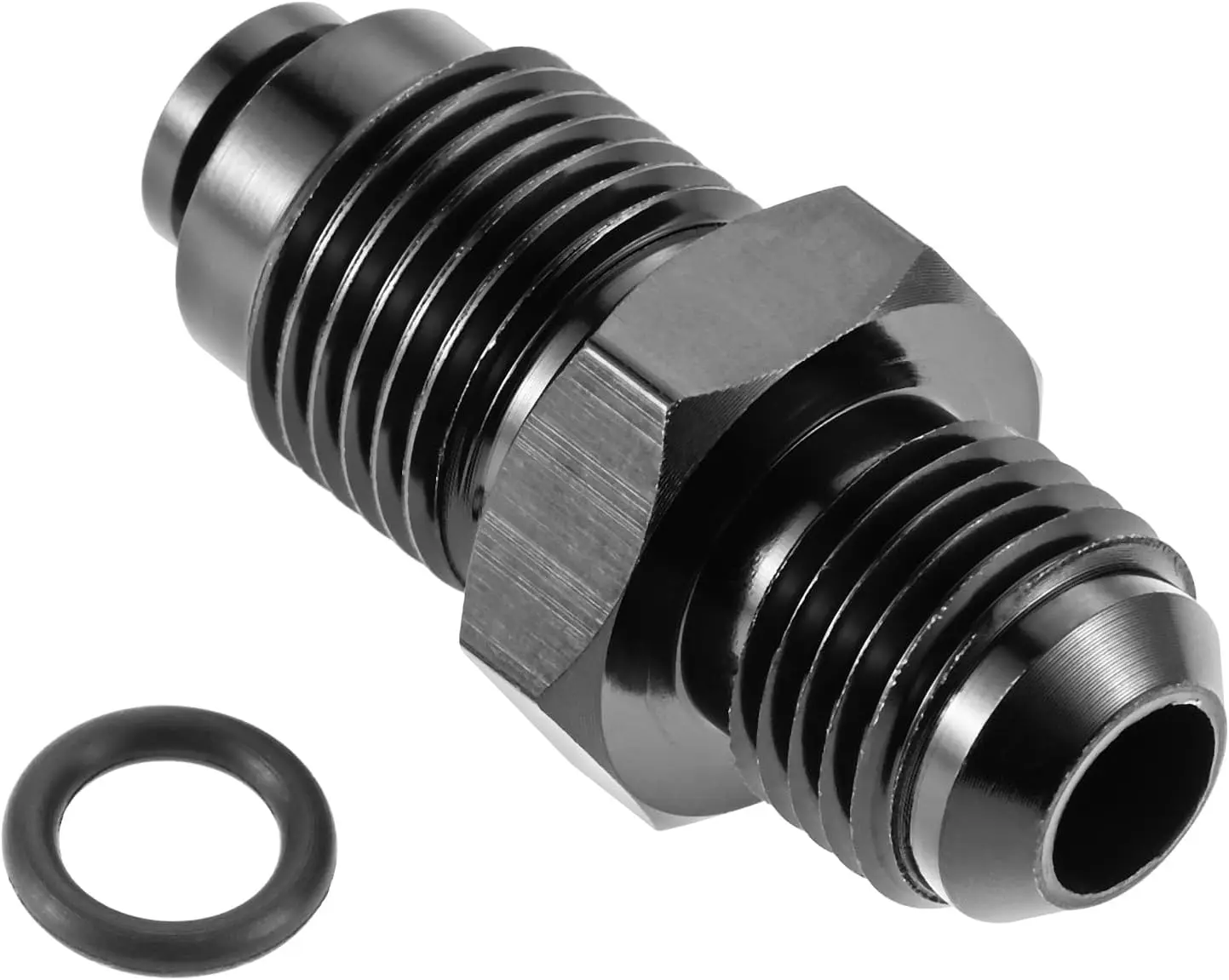 Image of 6AN Stecker Flare Auf M16x1,5 O Ring Dichtung Servolenkung Adapter Fitting Stecker AN6 Männlich Flare Servolenkung Adapter