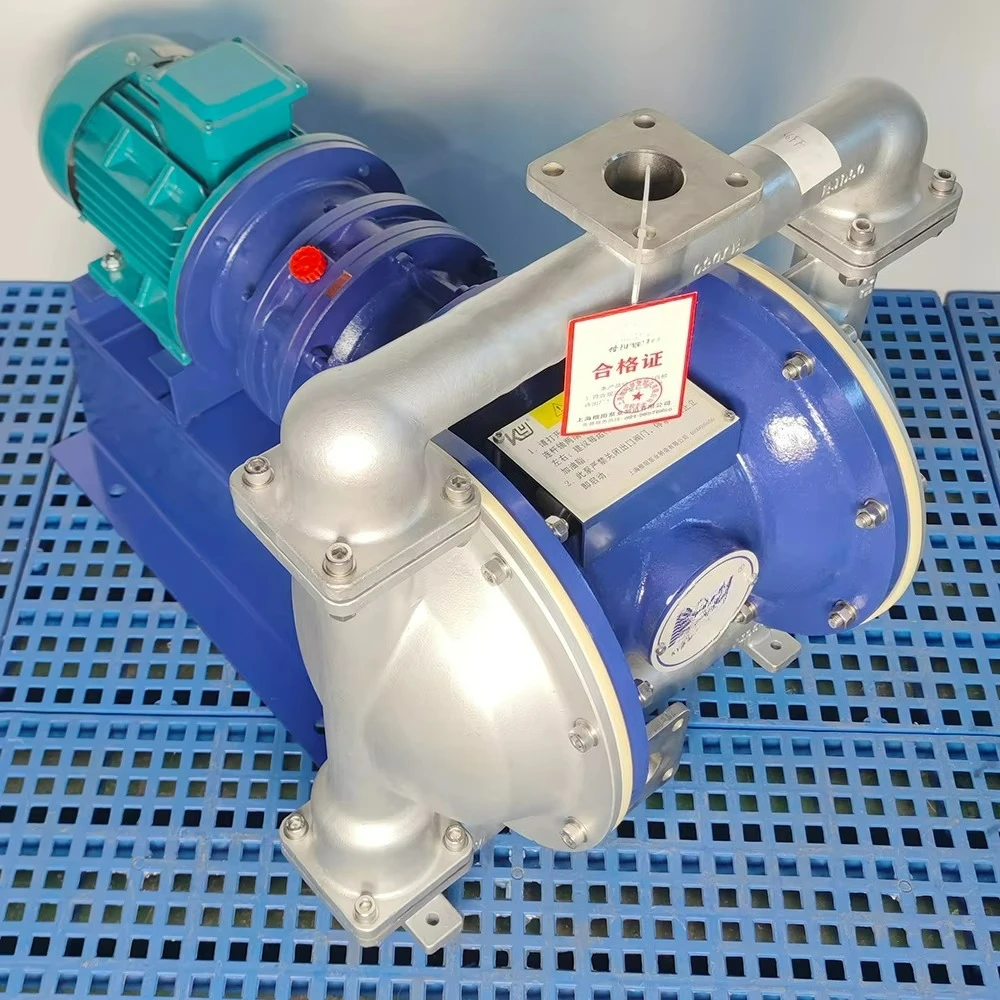 KYD-50Z6Y4FP Stainless Steel 316L Caustic Soda Chemical Transfer Pump  Sewage Self-Priming Chemical Electric Diaphragm Pump