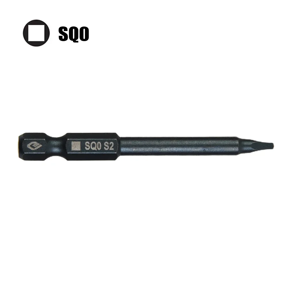 

1pc 65mm Square Head Magnetic Screwdriver Bit SQ0 SQ1 SQ2 SQ3 Square Head Screwdriver Bits Set Hex Shank Magnetic Screwdriver