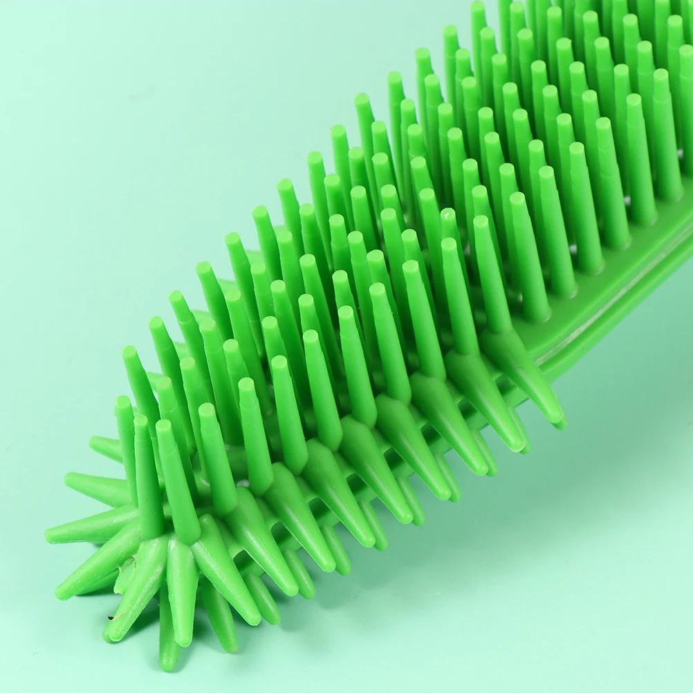 

2Pcs Silicone Dog Brush Pet Grooming Tool Massage Comb Hair Removal Cleaning D Shedding Control Cat Grooming
