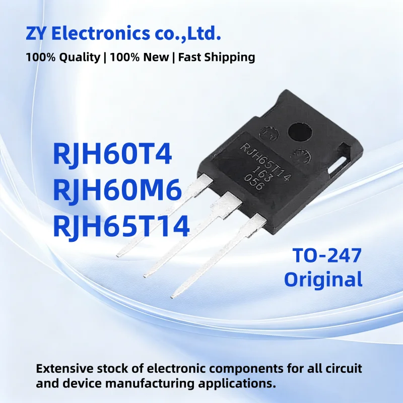 5Pcs Original 100% New RJH60T4 RJH60M6 RJH65T14 TO-247 High power IGBT tube