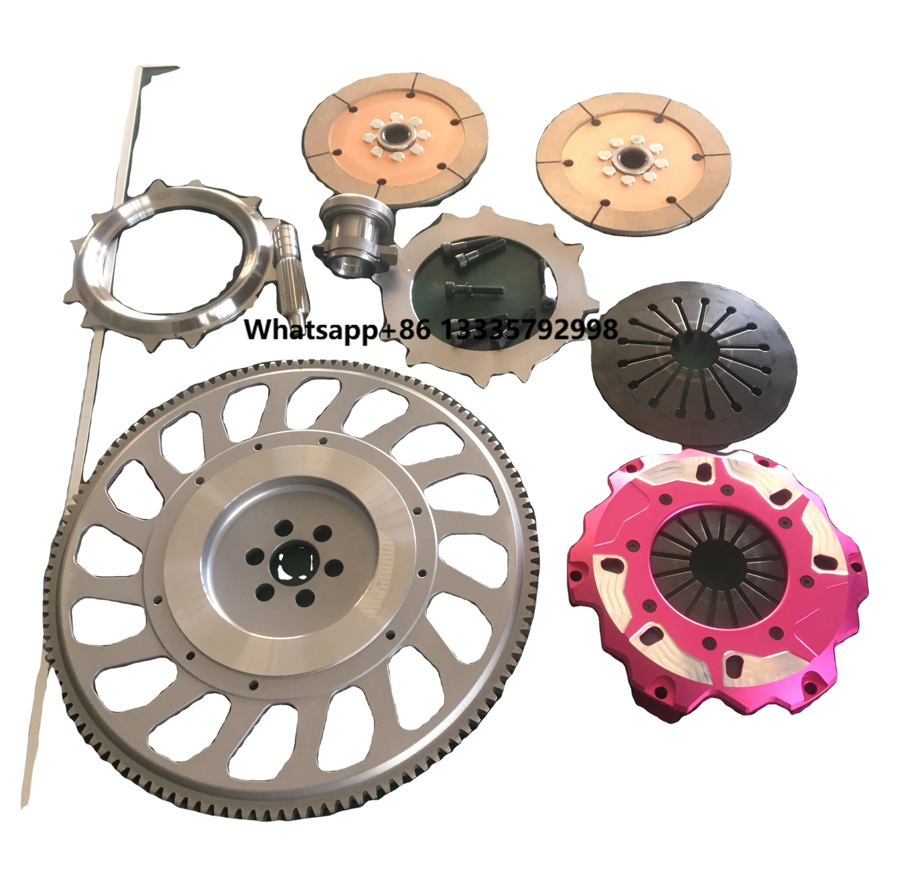 

High Performance Racing Parts Tornado 7.25" 185MM Auto Parts Twin Race Clutch With Spring for to Yota FJ Cruiser 1GR-FE