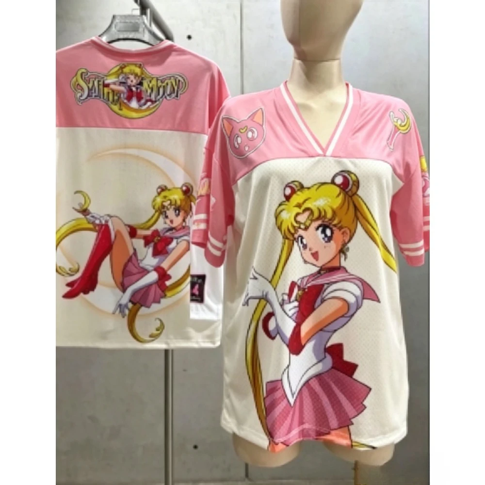 2026 Summer Sailor Moon 3D Printed T-shirt Breathable Quick Dry Comfortable Fashion Casual Shortsleeve Tee for Men Women & Kids