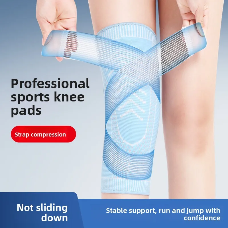 Four Seasons Straps Sports Knee Brace Old Cold Legs Warm Men Women Running Joint Pain Relief Recovery Leg Support Sleeve