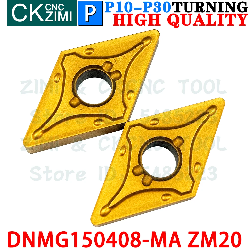 DNMG150408-MA ZM20 DNMG 150408 MA ZM20 كربيد الخارجية تحول إدراج أدوات DNMG432 DNMG432-MA DNMG1504 DNMG 1504 CNC مخرطة معدنية أدوات تقطيع