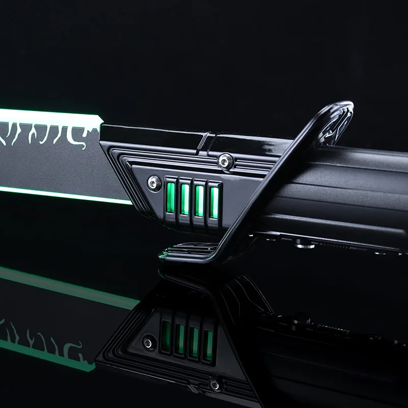 Yanqing Dark Sword Pixel Edition is equipped with Super Core 2.0 high-end chip and FOC2.0 ultra high-end chip high-end toy props