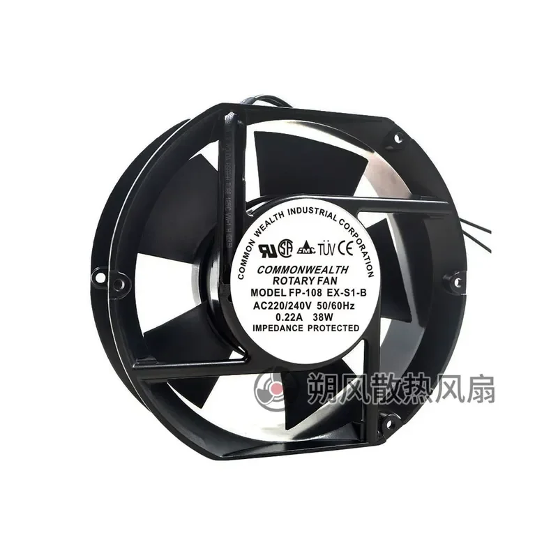 for Sanxie FP-108 EX-S1-B 17251 17CM 220V 0.22A Cabinet Cooling Fan