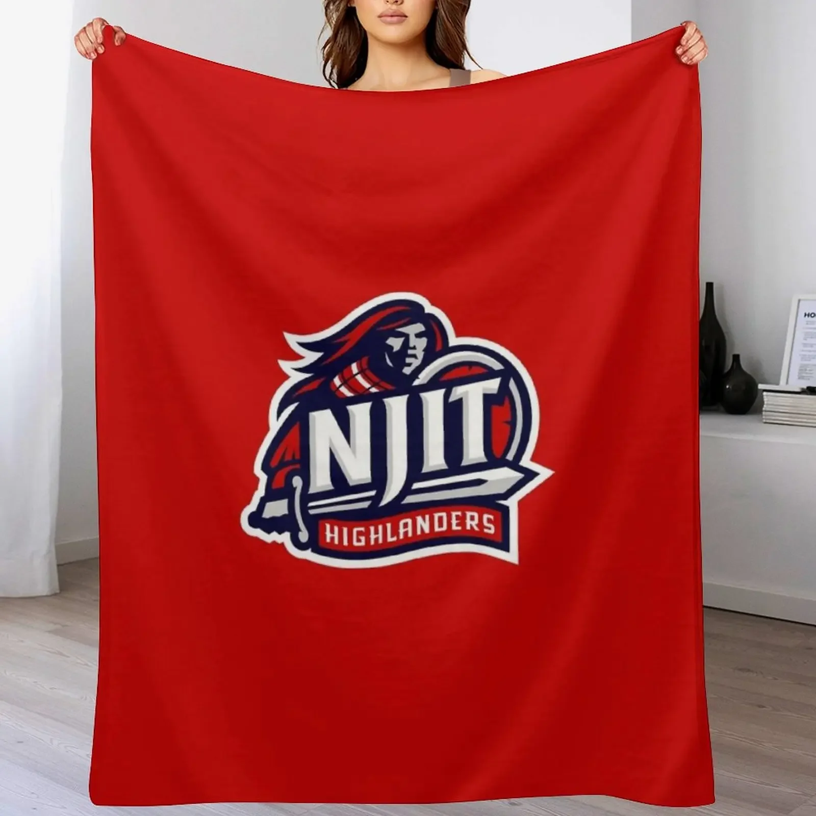 

The Highlanders Team Throw Blanket Faux Fur Soft Warm Blanket for Bed