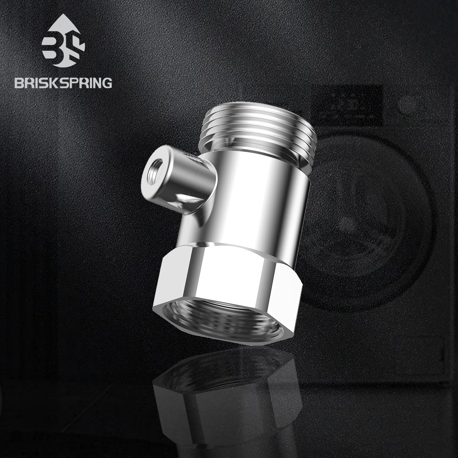 

Briskspring Micro Nano Bubble Generator For Washing Machine G3/4" Universal Joint Washing Machine Cleaner