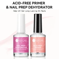UR SUGAR-Primers de uñas y deshidratador de preparación de uñas, 15ML, sin necesidad de lámpara LED UV, manicura para decoración de uñas, diseño de esmalte de uñas en Gel