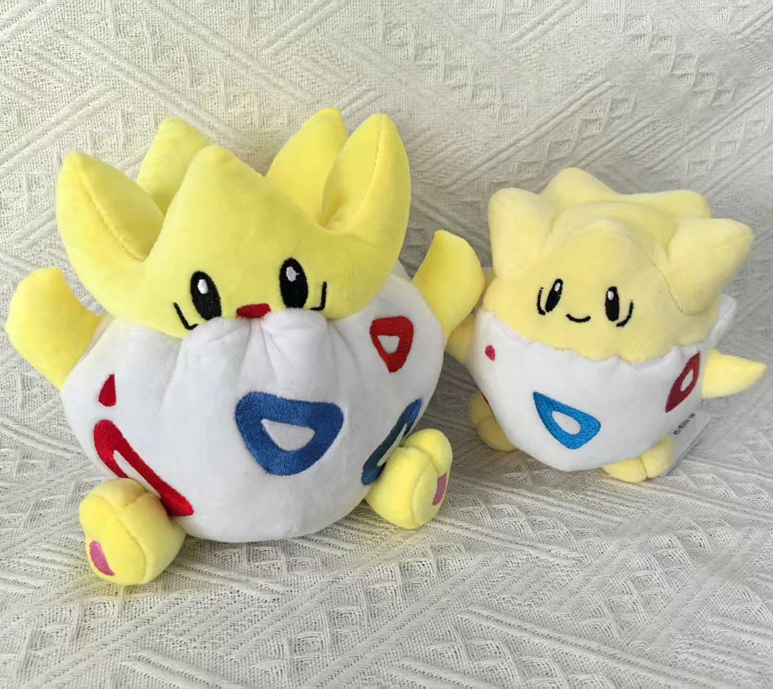 2X TAKARA TOMY Pokemon LEGENDS Togepi 6 "y 8" juguete de peluche, interruptor juego de dibujos animados huevo relleno Animal Nintendo personaje muñeco de peluche