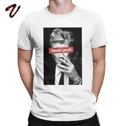 David Lynch Tshirt 80s Men's T Shirts Newest Twin Peaks Cotton Short Sleeve Tee Shirt Movie Tops Plus Size Birthday Gift T-Shirt