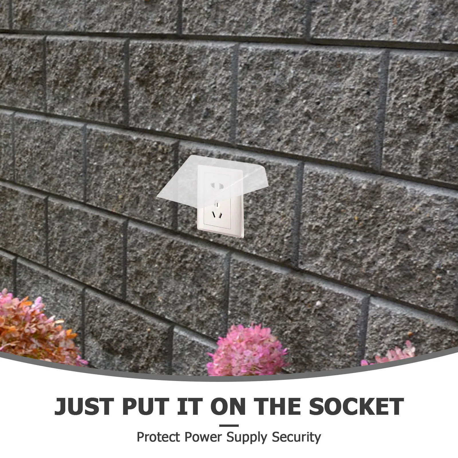 

Wall Outlet Cover ABS Socket Protection Outdoor Plug Protector Weatherproof Electrical Outlet Cover Outdoor Plug Protector