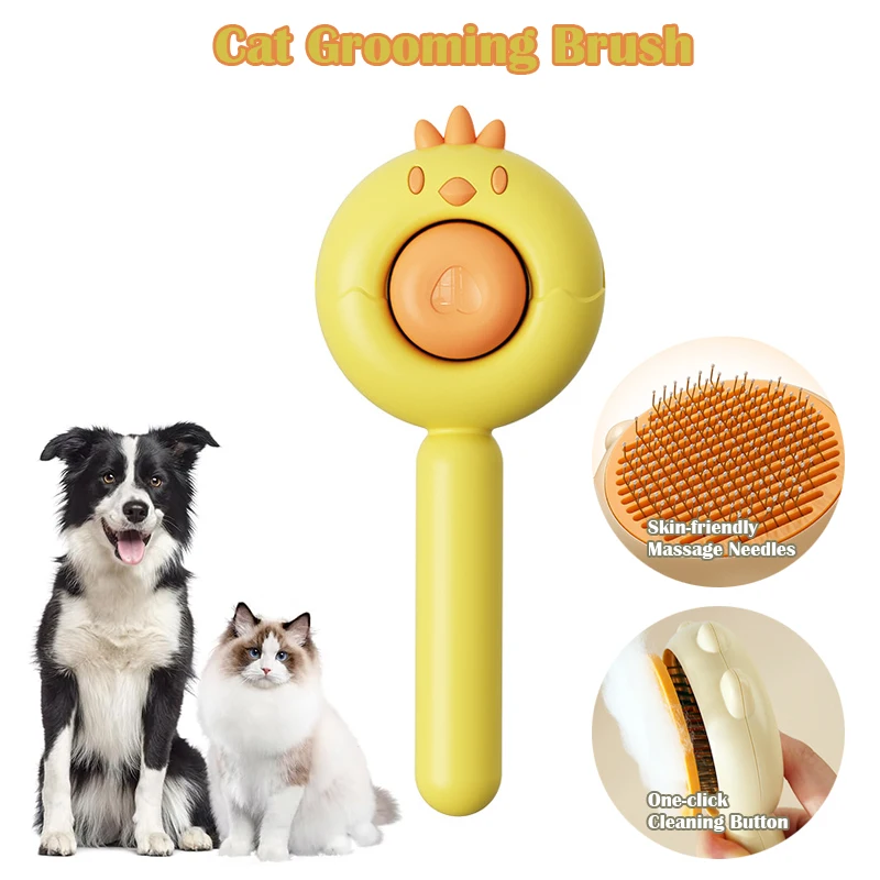 

Cat Combs Pet Grooming Needle Brush Magic Massage Comb Pets General Supplies For Cat Dog Cleaning Care