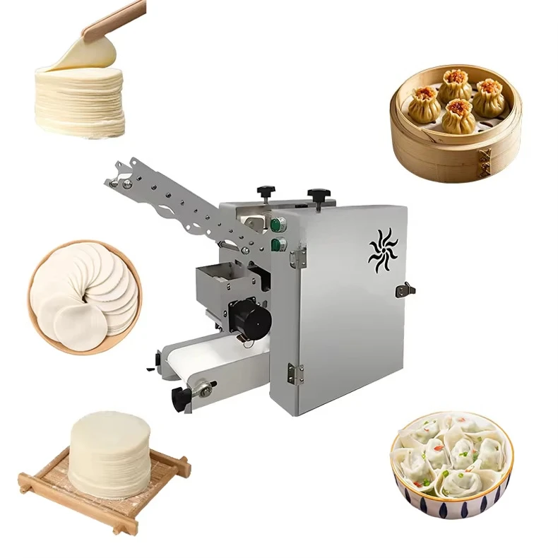 Compact Commercial JD-350 Wrapper Machine for Dumpling and Wonton  Making