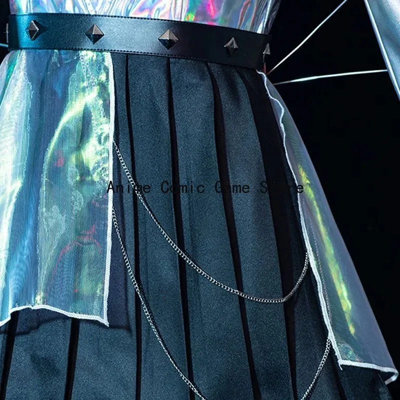 XS-XL Seraphine kDa cosplay costume wing game lol sexy dress Halloween party outfits for women girls