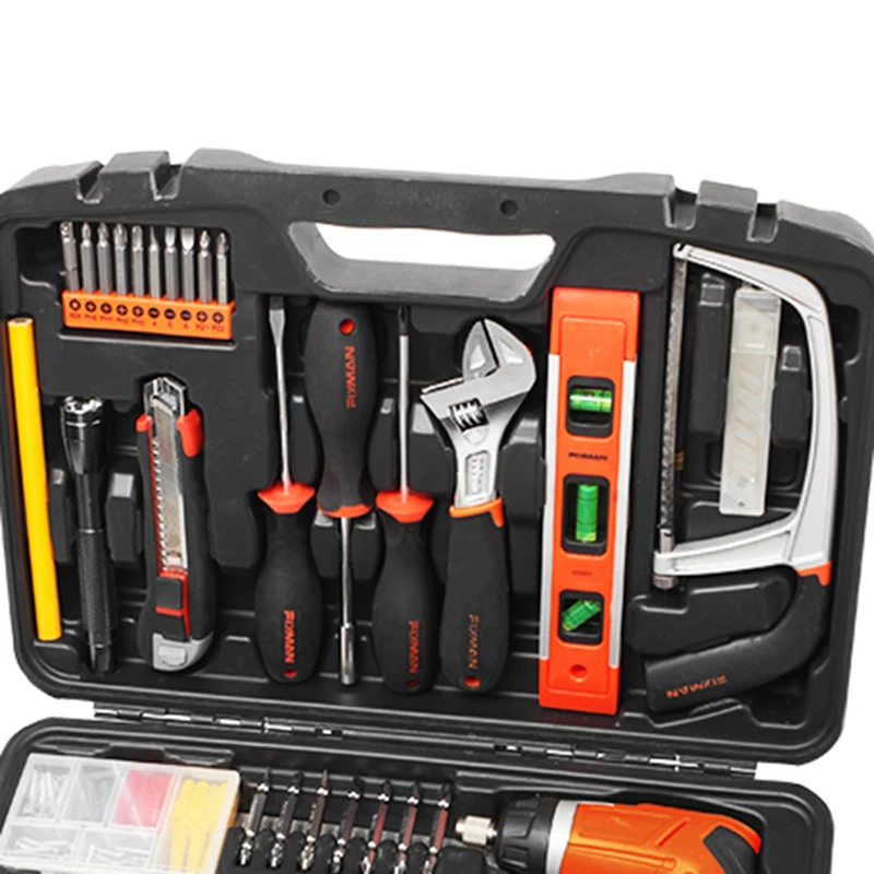 Hot Sale Cordless Power 165pcs Tool Combo Kit Set For Home Use BPD165