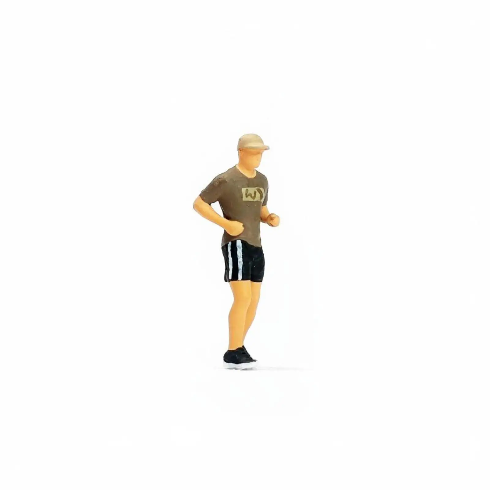 Miniature Resin Figure Dynamic Runner 1 87 for DIY Diorama Sand Table Street View Craft Project