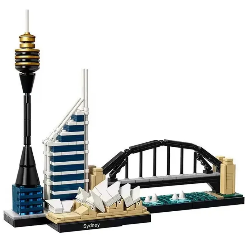 Tokyo Berlin Singapore Paris City Architecture Skyline Building Blocks SEt City Street View Bricks Toys For Kids Adults Gifts