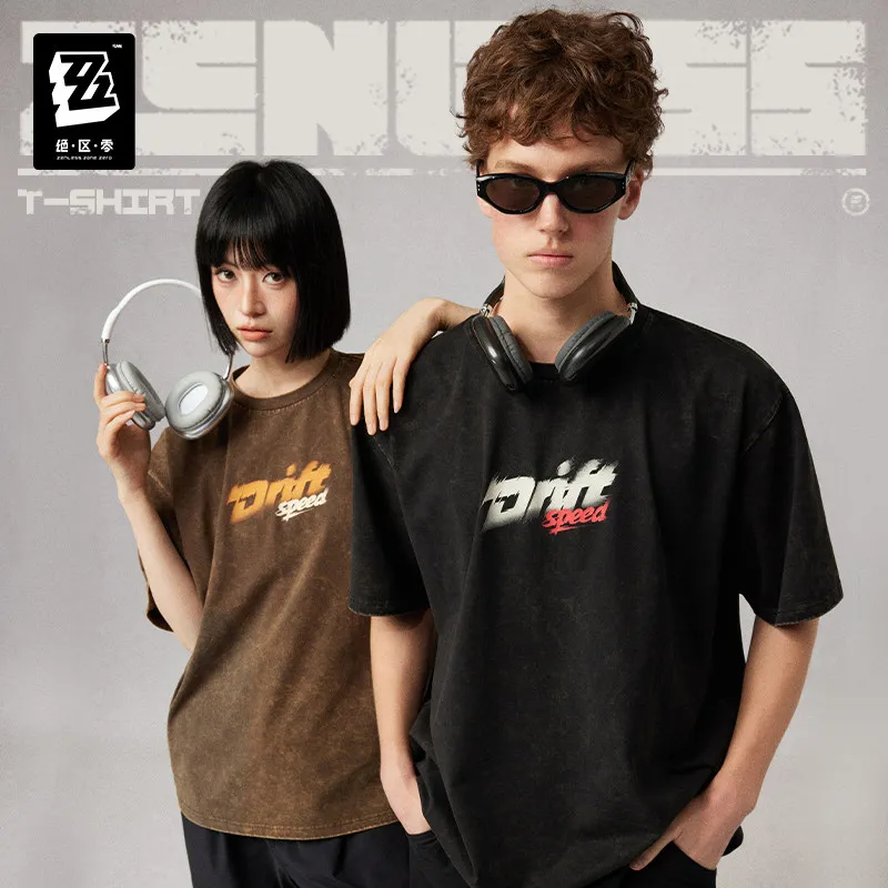 

Bangboo Racing short sleeved T-shirt ZZZ STUDIO 2026SS Series T-shirt Original mIHOYO Game ZZZ Cosplay ornament Halloween Gift