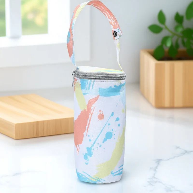 

Insulated Bottle Portable Cooler For Baby Milk Thermal Insulation Keeps Bottles Warm Cold Fresh Breastmilk Cooler Bag Baby