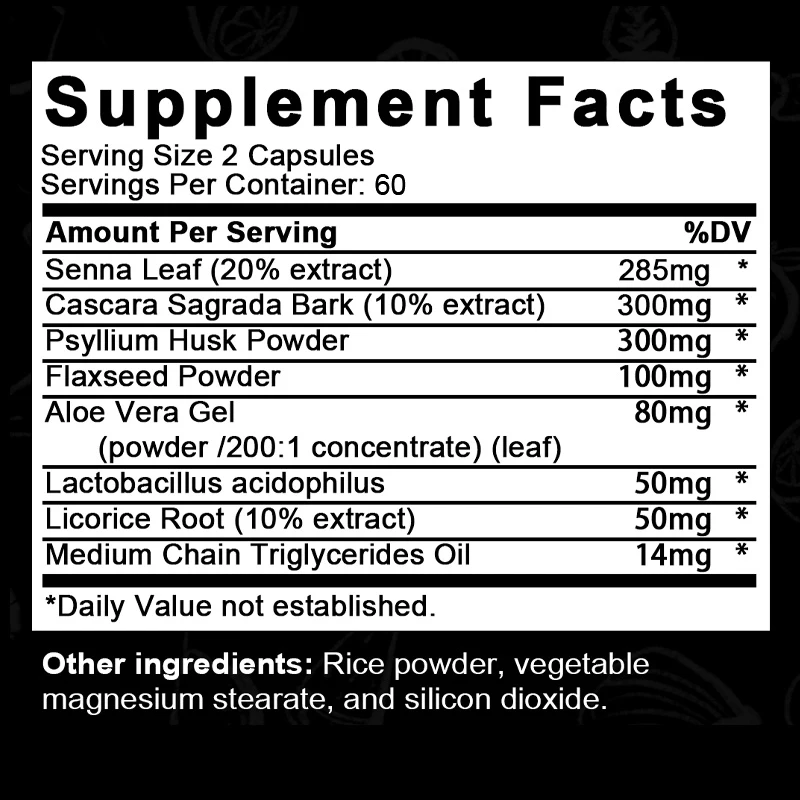 

Psyllium Husk Capsules-Organic Fiber Supplement-Supports Healthy Digestive System,Colon Cleansing,Improves Digestion,Metabolism