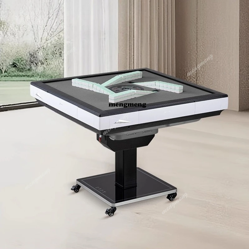 

Nordic Creative Mahjong Table Modern Restaurant & Chess Room Game Dining Table Dual Purpose Silent Design Home Furniture