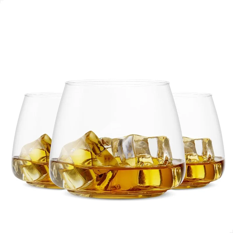 

POP 12oz Rocks SET OF 48, Premium Quality, Recyclable, Unbreakable & Crystal Clear Plastic Cocktail Glasses, 48 Count