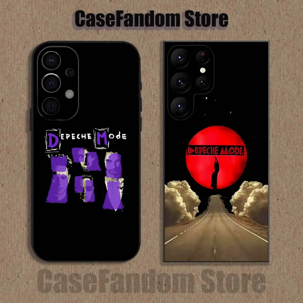 

D-Depeche Mode Rock-S For Samsung S26,S25,S24,Ultra,S20,S30,Plus,S22,S23,Ultra,Plus,5G Soft TPU Cover Phone Case