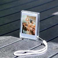 1pc Polaroid 3-inch ice cream photo box with Instagram celebrity card display photo frame portable storage box