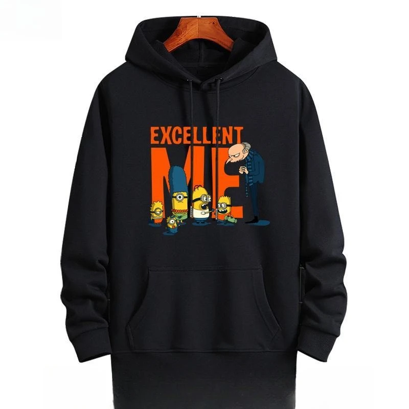

Snoopy and Peanuts Comic Hooded Sweatshirt for Men and Women, Versatile and Casual in Autumn with Pure Cotton Print