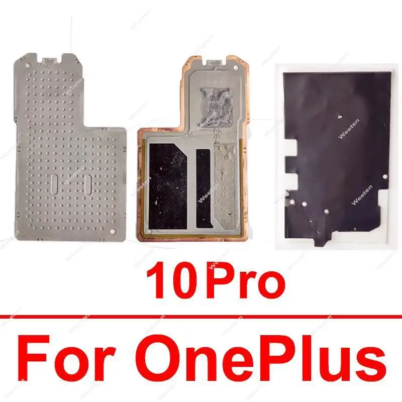 

Пластина для отвода тепла для Oneplus 1 + 10 Pro, охлаждающая пластина, Графитовая бумага, детали