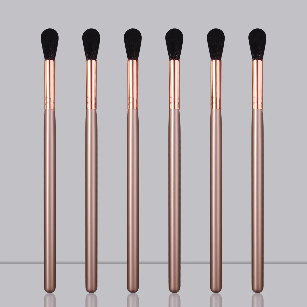 6 pçs moda conjunto de pincéis de maquiagem detalhes dos olhos escova sombra de olho escova de manchas portátil pincel de maquiagem profissional ferramenta de beleza