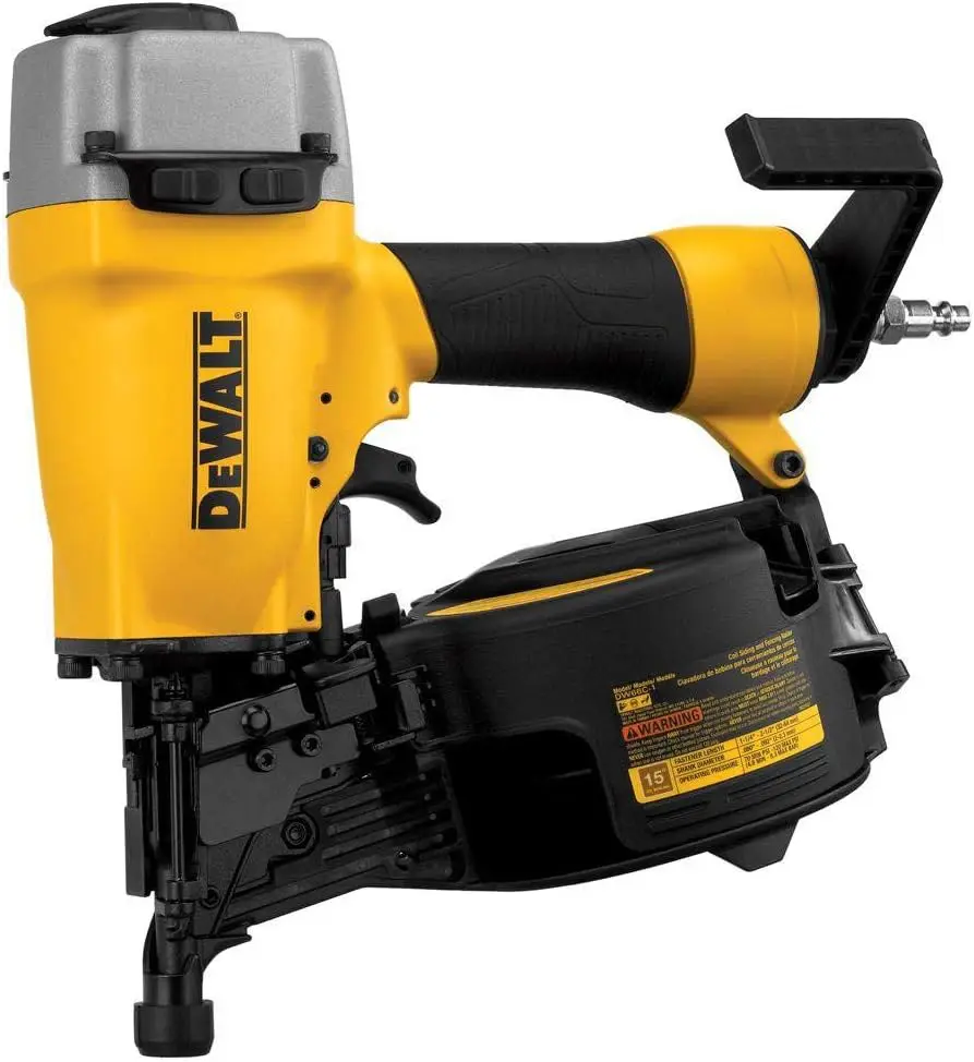 STANLEY BLACK & DECKER DW66C-1 Pneumatic Coil Siding Nailer