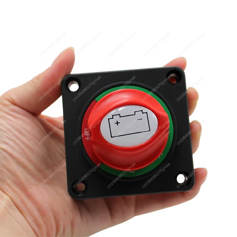 Car RV Yacht High Current Switch 12V24V1000A Dual Battery Total Power Supply 3 Gear Twist Switch