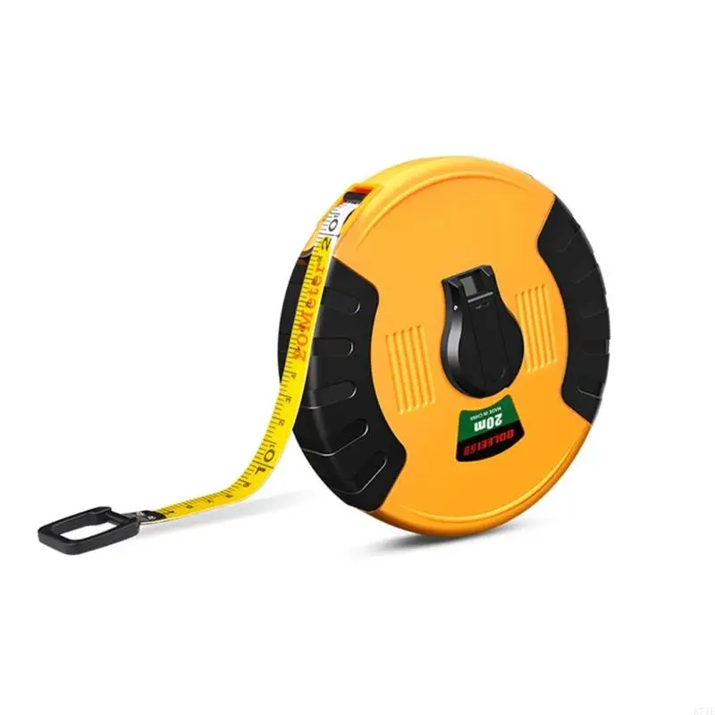 E74E Soft Tape Measure 20/30/50m Accurate Measuring Tape with Double Scales Soft Ruler Roll Lightweight for Construction