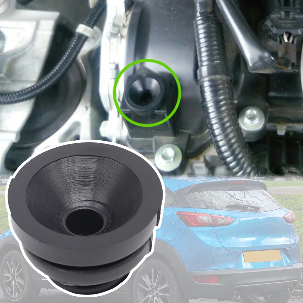 

For Mazda CX-3 DK 2021 2020 2019 2018 2017 2016 Car Engine Cover Insulator Rubber Grommet Mount Sleeve Replacement P301-10-238