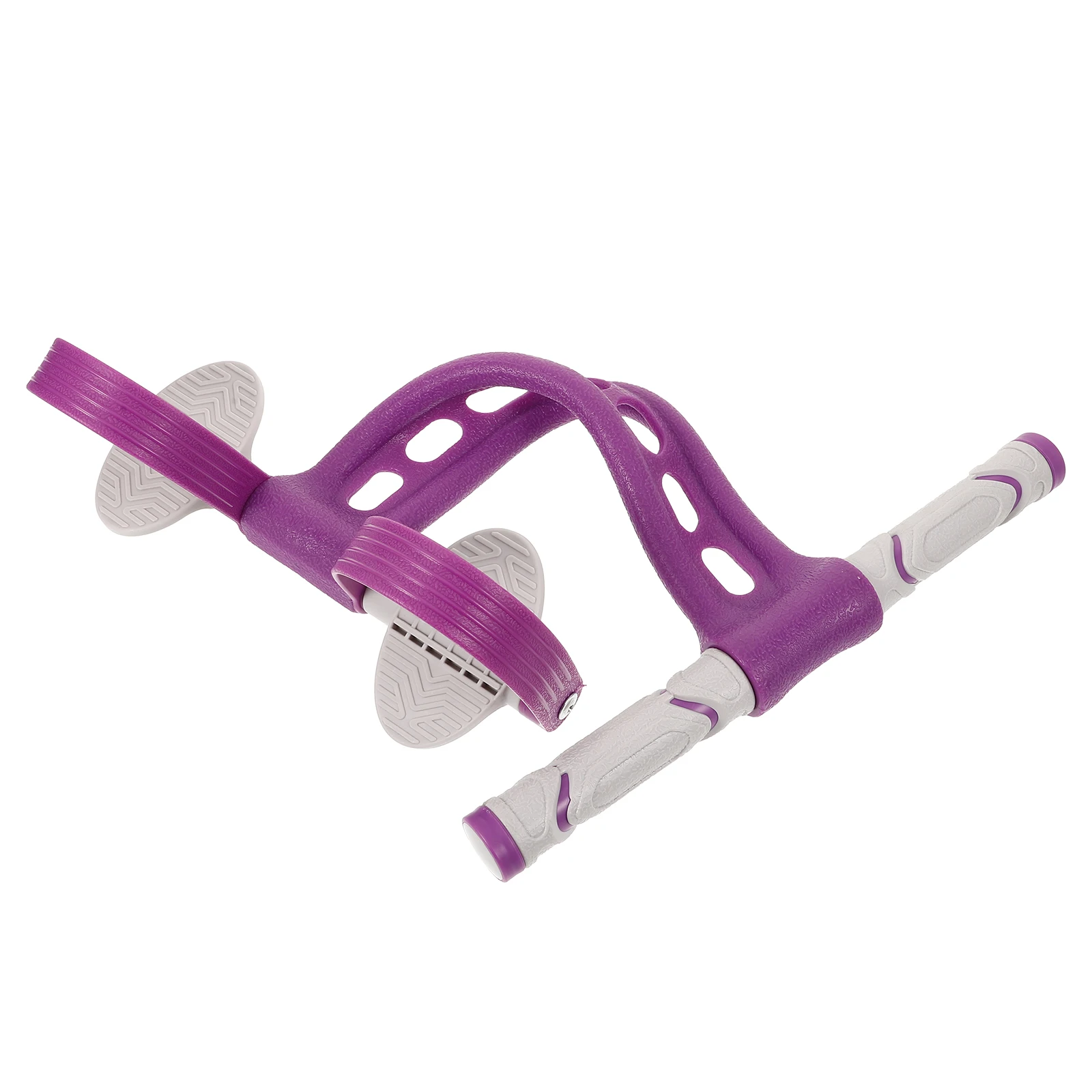 

Pedal Pulling Rope Foot Exerciser Purple TPR ABS Lightweight Portable Yoga Fitness Sports Equipment Abdomen Sit Ups