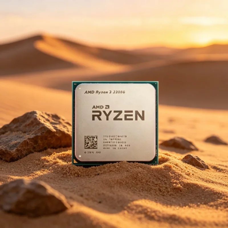 Ryzen 3 2200G AMD Processor 4 Cores 4 Threads Max 3.75GHz AM4 Socket For Desktop PC Integrated Graphics CPU