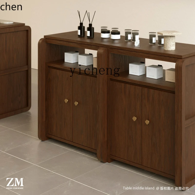 GZ-27 Nakajima Display Table Shelf Display Stand Perfume Essential Oil Double Layer Exhibition Table