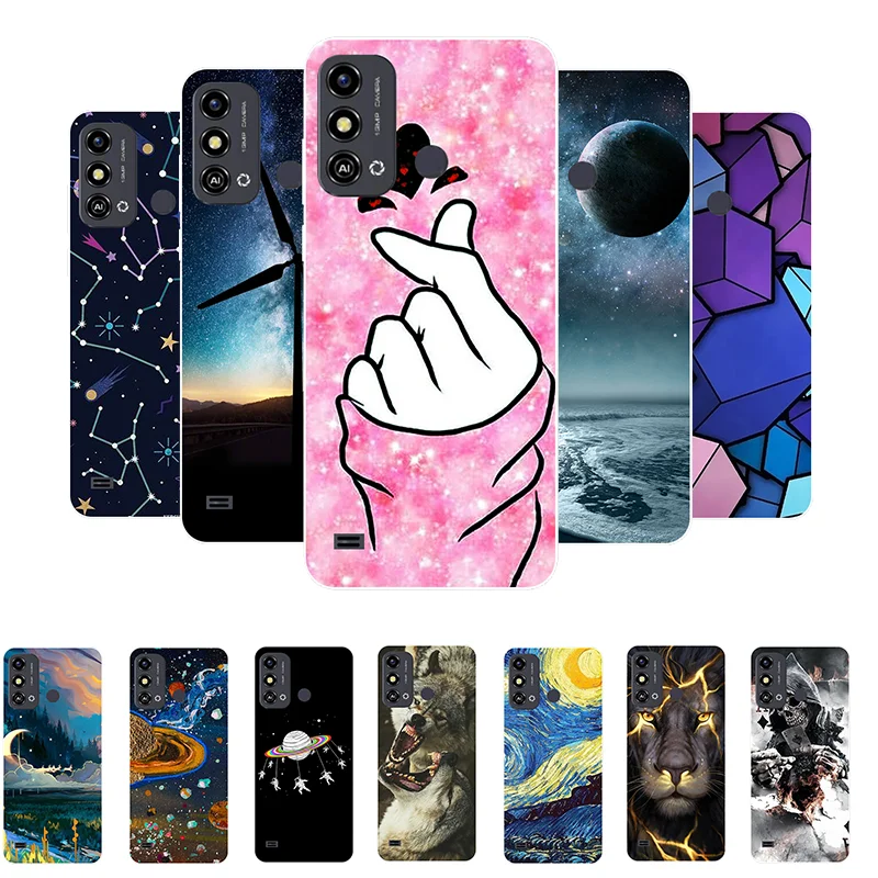 Case For ZTE Blade A53 Plus Cover A 53 Soft Silicone Cute Back Case Covers for ZTE Blade A53 Phone Case BladeA53+ Coque Fundas